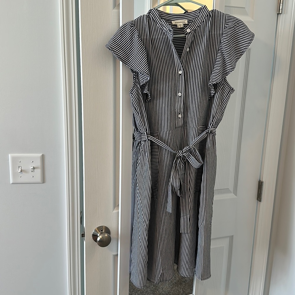Striped dress!